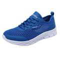 Ierhent Shoes Men Mens Tennis Shoes Low Top Fashion Sneakers Casual Shoe for Men Blue 46