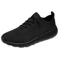 Ierhent Sneakers Men Mens Sneakers - Mens Tennis Shoes Pickleball or Walking Shoes for Men Medium or Extra Wide Width Court Shoes Black 42