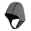 Tnarru 2mm Neoprene Diving Hood Swimming Hat with Chin Strap Head Cover Wetsuit Hood Scuba Diving Hood for Sailing Kayaking Canoeing Gray