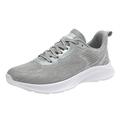 Ierhent Mens Fashion Sneakers Men s Canvas Shoes High Top Canvas Sneakers Classic Lace-Up Walking Shoes Light-Weight Soft Casual Shoes Tennis Shoes Grey 41