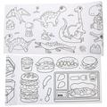 2 Rolls Children s Graffiti Scroll Decor Kids Coloring Poster Coloring Poster for Kids Wall Graffiti Poster Baby