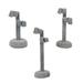 3 Pcs Jewelry Display Stand Holders Earring Stands Shelf Shelves Desktop Organizers Stud Racks