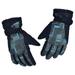 Hesxuno Cycling Gloves Winter Ski Warm Gloves Mountaineering Waterproof Sports Gloves