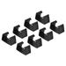 Unique Bargains Garden Patio Furniture Clips Plastic Sofa Wicker Chair Clamps