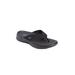 Women's Splendor Sandal by Skechers in Black Medium (Size 12 M)