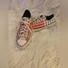 Converse Shoes | #427. Very Lightly Worn Converse All Star American Flag Low Cut Sneakers. | Color: Red/White | Size: 7