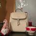 Kate Spade Bags | Kate Spade - Kristi - Medium Flap Backpack (Color: Warm Cement) | Color: White | Size: Os