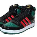 Adidas Shoes | Adidas Basketball Shoe Top Ten Rb Black/Red/Green Men's 10 New! | Color: Black/Green | Size: 10