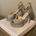 Jessica Simpson Shoes | Jessica Simpson Evening Silver Shoes. | Color: Silver | Size: 9