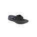Women's Splendor Sandal by Skechers in Black Medium (Size 11 M)