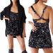 Free People Dresses | Free People Virgo Moon Velvet Mini Dress | Color: Black/Gray | Size: Xs