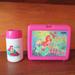 Disney Other | Disney Little Mermaid Lunch Box And Thermos, 1990s | Color: Pink/White | Size: 8.5”X7”X4”