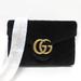 Gucci Bags | Gucci Marmont Velor Leather Black Gg Mini Bag Shoulder Bag | Color: Black/Brown | Size: Os