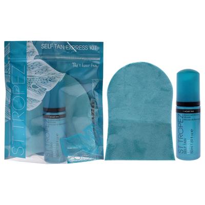 Self Tan Express Kit by St. Tropez for Unisex - 2 Pc 1.69oz Advance Bronzing Mousse, Velvet Luxe App