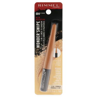 Wonder Swipe 2-in-1 Liner to Shadow - 004 So Savage by Rimmel London for Women - 0.058 oz Eyeliner