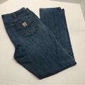 Carhartt Jeans | Carhartt Straight Traditional Fit Jeans Medium Wash Sz 36x34 | Color: Blue | Size: 36