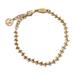 Louis Vuitton Jewelry | Louis Vuitton Petit Essential V Bracelet Mp1542 Metal Gold Circle Logo Vuitton | Color: Gold | Size: Os