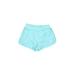 Gap Fit Athletic Shorts: Teal Color Block Activewear - Women's Size X-Small