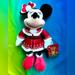 Disney Toys | Disney Store 2022 Minnie Mouse Holiday Cheer Christmas Medium Plush New | Color: Red/Silver | Size: One Size
