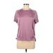 Nike Active T-Shirt: Purple Activewear - Women's Size Medium