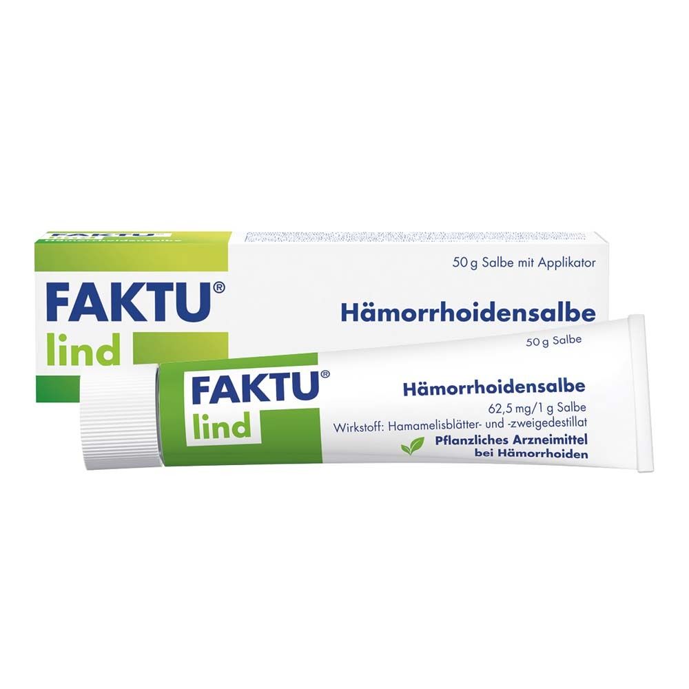 Faktu lind Hämorrhoidensalbe 50 g Salbe