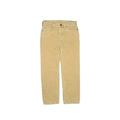 Gap Kids Jeans - Adjustable: Yellow Bottoms - Size 7 - Tan Wash