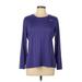Nike Active T-Shirt: Purple Activewear - Women's Size Large