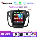 Autoradio Android 12 pour Ford Focus 3 Mk 3 2011 2012-2019 8Core 2 Din Lecteur Vidéo Stéréo