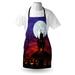 The Holiday Aisle® Halloween No Pattern Bib Apron, Polyester | Wayfair 28E2191EA04A45B098415406A8B97E66