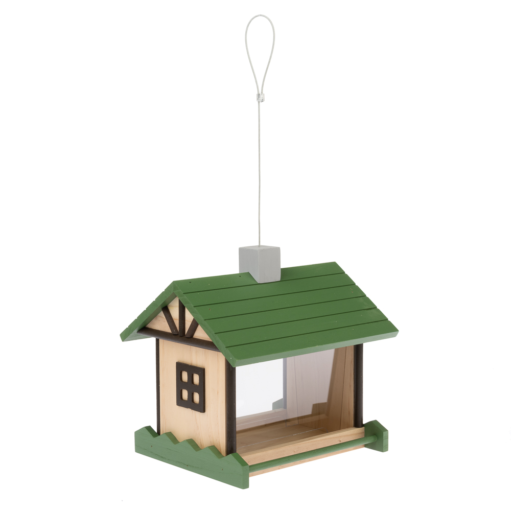 TIAKI Cabane pour oiseaux - L 25 x l 21 x H 24,5 cm