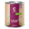 Herrmann's Menu Bio / Menu Sensitive 6 x 800 g pour chien - cheval, patates douces bio, courgettes bio