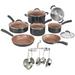 Cuisinart 11pc Ceramica XT Non-Stick Cookware Set with Cookware Rack