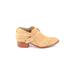 Rag & Bone Ankle Boots: Slip-on Chunky Heel Boho Chic Tan Print Shoes - Women's Size 37 - Almond Toe