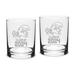 Tulane Green Wave Class of 2024 14oz. Two-Piece Classic Double Old Fashioned Glass Set