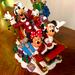Disney Holiday | Eic Disney Mickey, Minny, Goofy, Daffy Duck Glitter Figurine | Color: Red/White | Size: Os