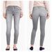 J. Crew Jeans | J. Crew Mercantile 8" Mid Rise Skinny Denim Jeans Valley Wash Women’s Size 26 | Color: Gray | Size: 26