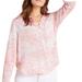 Anthropologie Tops | Anthropologie Cloth & Stone Pink & White Marine Button Down Top Blouse Medium | Color: Pink/White | Size: M
