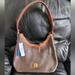 Dooney & Bourke Bags | Authentic Dooney & Bourke Hobo Bag Nwt | Color: Brown/Tan | Size: Apprx.10x14 Widest Point, X4, 9"Drop Handle