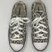 Converse Shoes | Converse Girls Chuck Taylor All Star Leopard Print Sneakers Size 1 Low Top | Color: Black/Tan | Size: 1bb