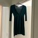 Urban Outfitters Dresses | Casual Dark Green Long Sleeve Dress | Color: Green | Size: Small