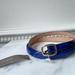 J. Crew Accessories | J Crew Skinny Patent Leather Belt- Indigo In Xs | Color: Blue/Purple | Size: Os