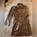 Zara Dresses | Euc Zara Chocolate Brown Faux Leather Dress! | Color: Brown | Size: Xl