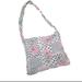 Free People Bags | Free People Stars & Flowers Boho Medium Reusable Tote Bag Black & Pink | Color: Black/Pink | Size: Os