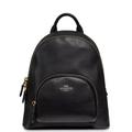 Coach Bags | Coach Small Carrie Leather Backpack | Color: Black/Gold | Size: Os