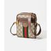 Gucci Bags | Gucci Ophidia Supreme Diagonal Leather Mini Nylon Brown Gg Shoulder Bag | Color: Black/Brown | Size: Os