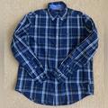 American Eagle Outfitters Shirts | American Eagle Outfitters Mens Button Up Long Sleeve Plaid Blue White Shirt Sz L | Color: Blue/White | Size: L