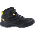 JACK WOLFSKIN Kinder Multifunktionsstiefel WOODLAND TEXAPORE MID K, Größe 34 in Schwarz