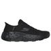 Skechers Women's Slip-ins: Max Cushioning Hyper Craze Sneaker | Size 8.0 | Black | Textile/Synthetic | Vegan | Machine Washable | Hyper Burst