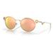 Oakley OO6046 Deadbolt Sunglasses - Men's Satin Light Gold Frame Prizm Rose Gold Lens 50 OO6046-604606-50