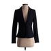 Banana Republic Blazer Jacket: Black Stripes Jackets & Outerwear - Women's Size 0